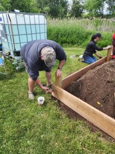 Minnow Lake Community Garden Beds